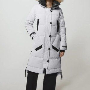 Canada Goose Aldridge Parka Black Label - Women's - Medium - NEW - Silverbirch
